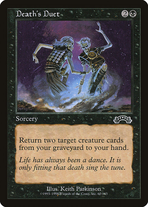 Death's Duet - Exodus Common Card