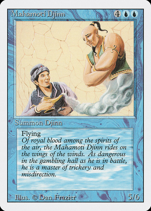 Mahamoti Djinn - Revised Edition Rare Card