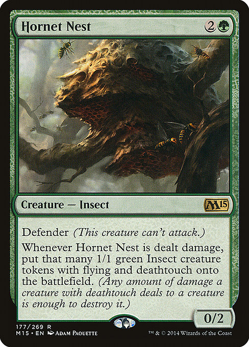 Hornet Nest - Magic 2015 Rare Card
