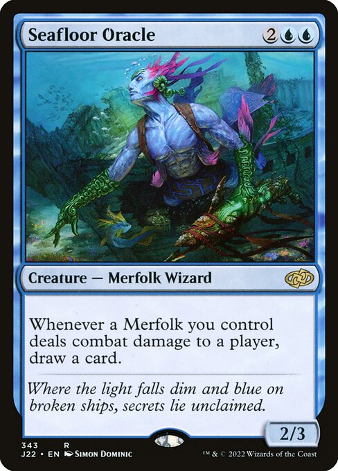 Seafloor Oracle - Jumpstart 2022 Rare Card