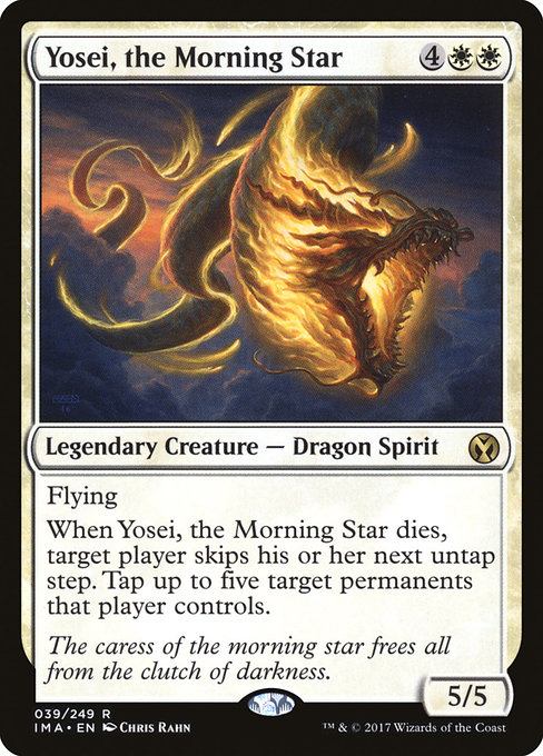 Yosei, the Morning Star - Iconic Masters Rare Card