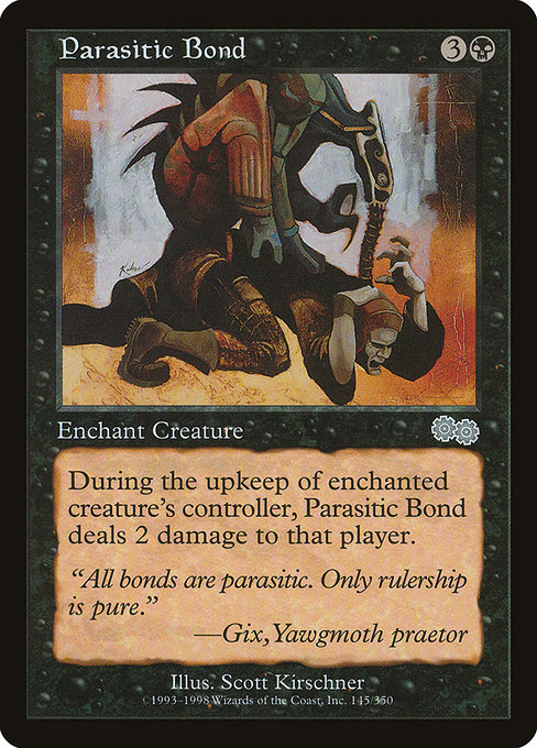 Parasitic Bond - Urza's Saga Uncommon Card