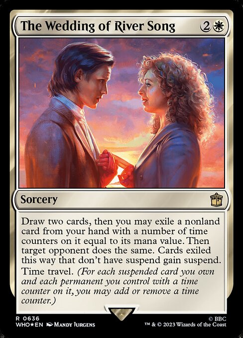 The Wedding of River Song - Doctor Who Rare Card