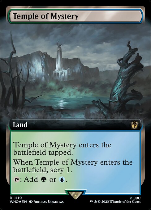 Temple of Mystery - Doctor Who Rare Card