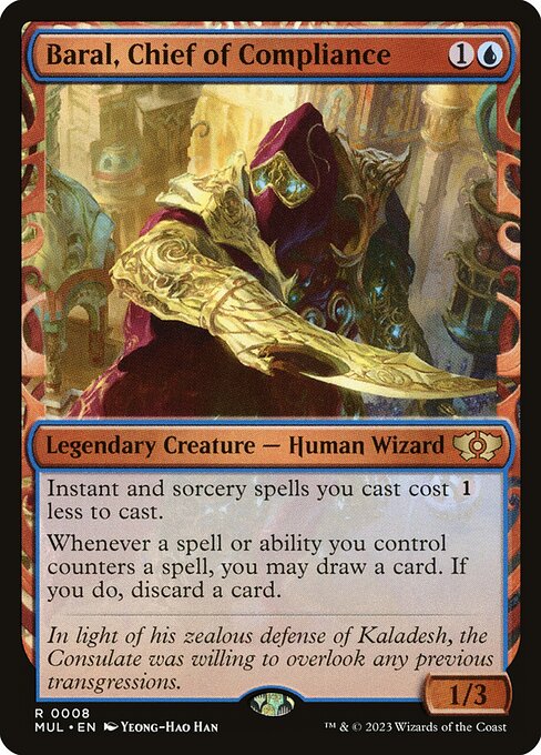 Baral, Chief of Compliance - Multiverse Legends Rare Card
