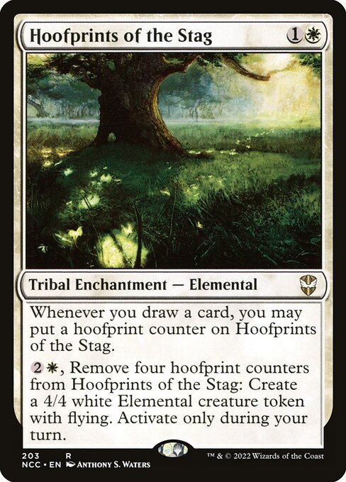 Hoofprints of the Stag - New Capenna Commander Rare Card