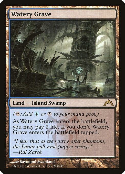 Watery Grave - Gatecrash Rare Card