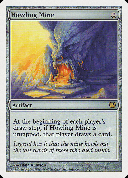 Howling Mine - Ninth Edition Rare Card