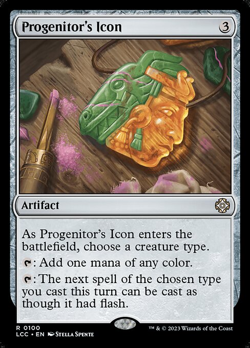 Progenitor's Icon - The Lost Caverns of Ixalan Commander Rare Card