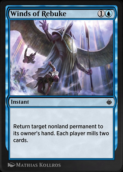 Winds of Rebuke - Amonkhet Remastered Common Card