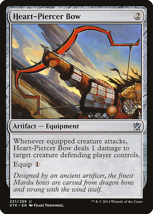 Heart-Piercer Bow - Khans of Tarkir Uncommon Card