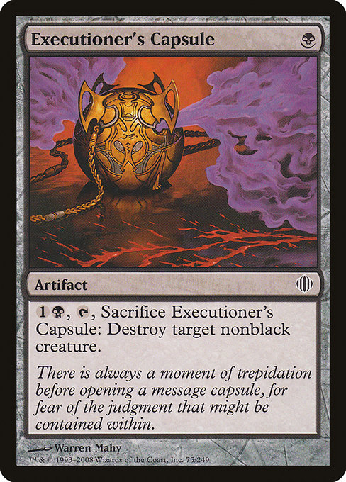 Executioner's Capsule - Shards of Alara Common Card