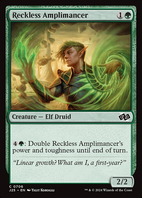 Reckless Amplimancer - Foundations Jumpstart Common Card