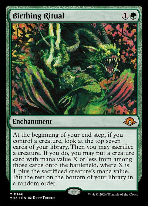 Birthing Ritual - Modern Horizons 3 Mythic Card