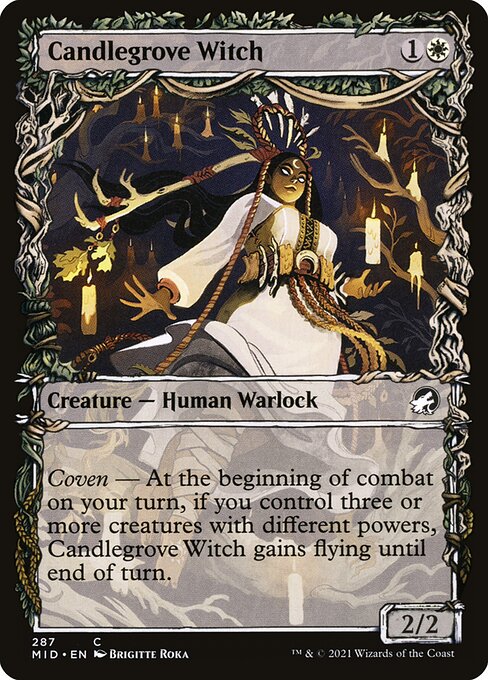 Candlegrove Witch - Innistrad: Midnight Hunt Common Card