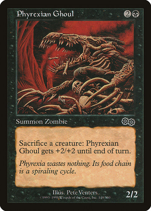 Phyrexian Ghoul - Urza's Saga Common Card