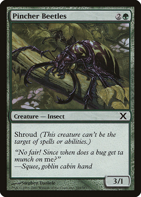 Pincher Beetles - Tenth Edition Common Card