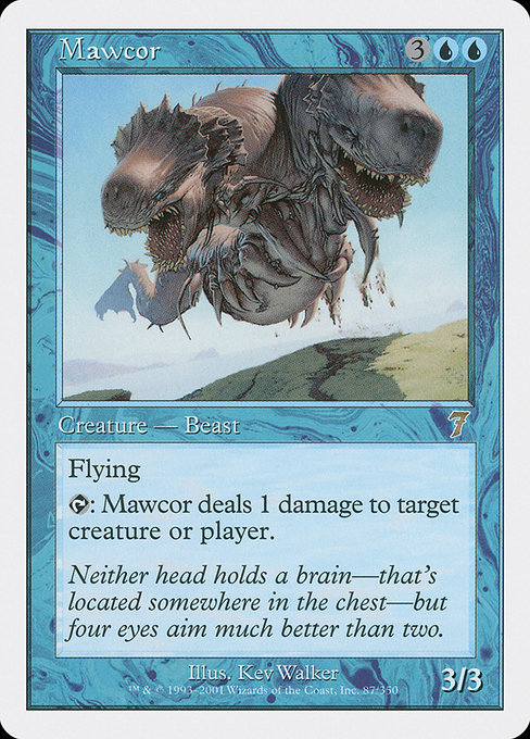 Mawcor - Seventh Edition Rare Card