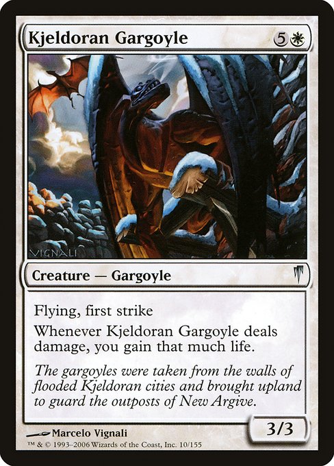 Kjeldoran Gargoyle - Coldsnap Uncommon Card