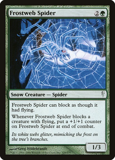 Frostweb Spider - Coldsnap Common Card