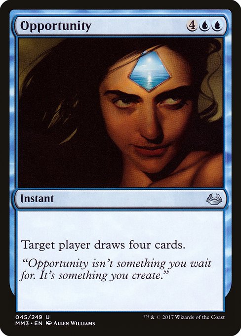 Opportunity - Modern Masters 2017 Uncommon Card
