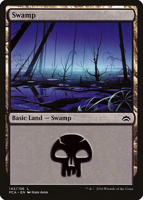 Swamp - Planechase Anthology Common Card