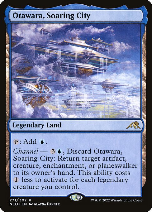 Otawara, Soaring City - Kamigawa: Neon Dynasty Rare Card