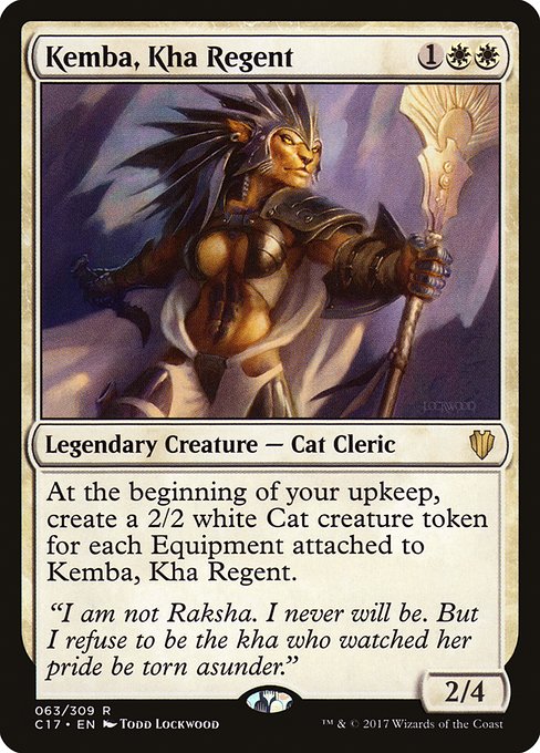 Kemba, Kha Regent - Commander 2017 Rare Card