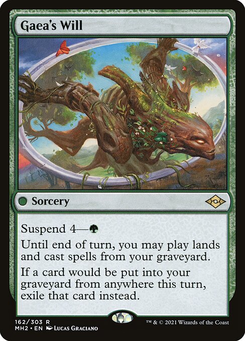Gaea's Will - Modern Horizons 2 Rare Card