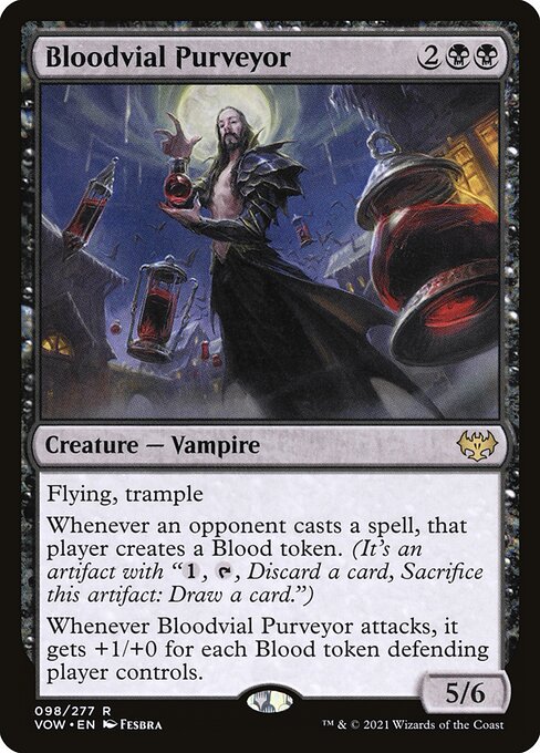 Bloodvial Purveyor - Innistrad: Crimson Vow Rare Card