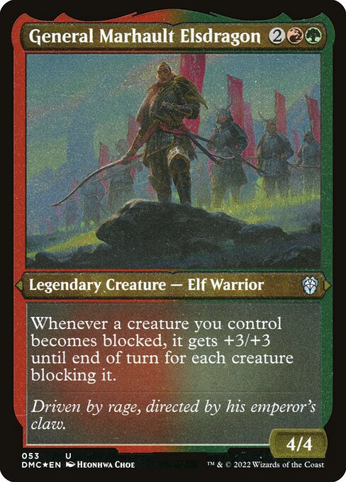 General Marhault Elsdragon - Dominaria United Commander Uncommon Card