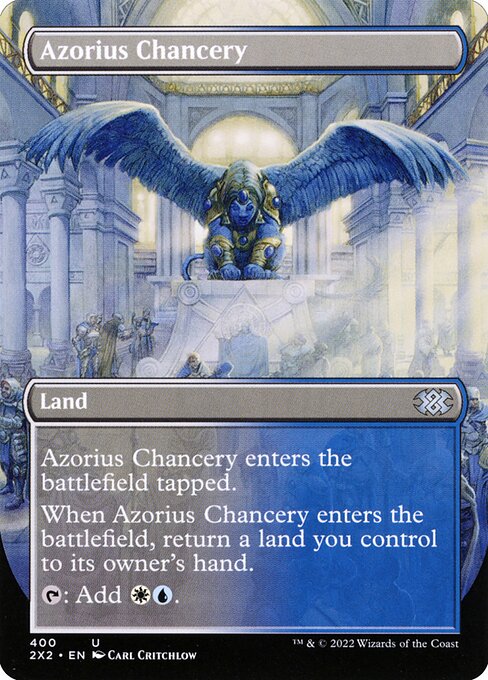 Azorius Chancery - Double Masters 2022 Uncommon Card