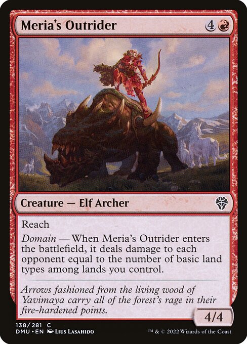 Meria's Outrider - Dominaria United Common Card