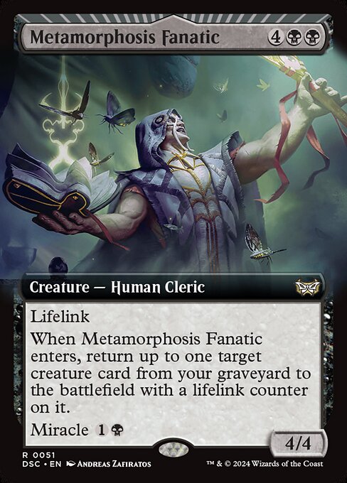 Metamorphosis Fanatic - Duskmourn: House of Horror Commander Rare Card