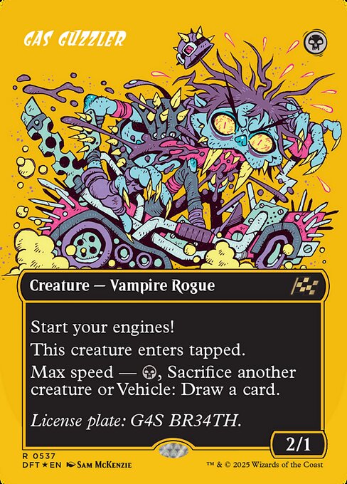 Gas Guzzler - Aetherdrift Rare Card