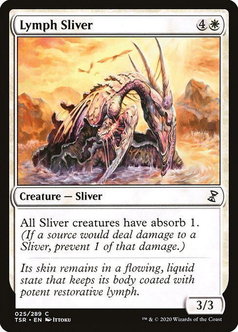 Lymph Sliver - Time Spiral Remastered Common Card