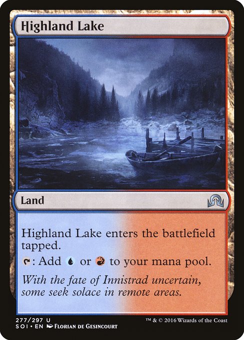 Highland Lake - Shadows over Innistrad Uncommon Card