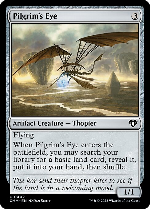 Pilgrim's Eye - Commander Masters Common Card