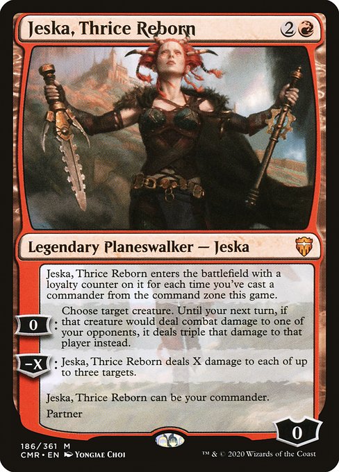 Jeska, Thrice Reborn - Commander Legends Mythic Card