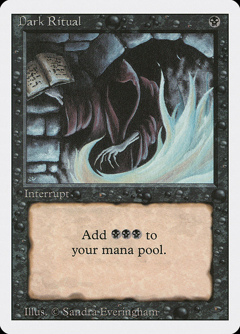 Dark Ritual - Revised Edition Common Card