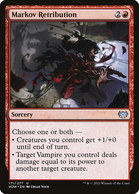 Markov Retribution - Innistrad: Crimson Vow Uncommon Card