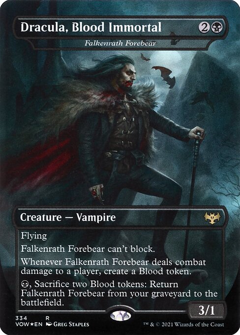 Falkenrath Forebear - Innistrad: Crimson Vow Rare Card