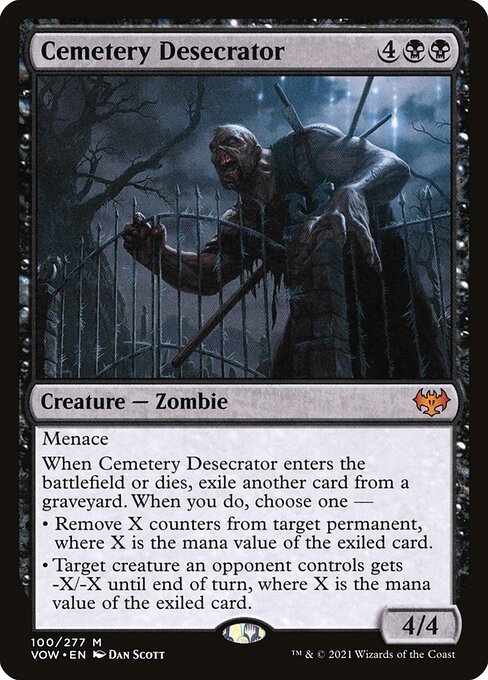 Cemetery Desecrator - Innistrad: Crimson Vow Mythic Card
