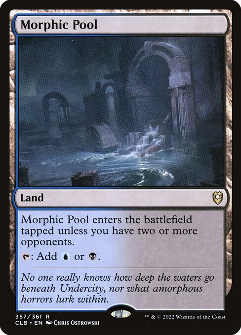 Morphic Pool - Commander Legends: Battle for Baldur's Gate Rare Card