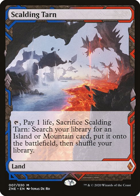 Scalding Tarn - Zendikar Rising Expeditions Mythic Card