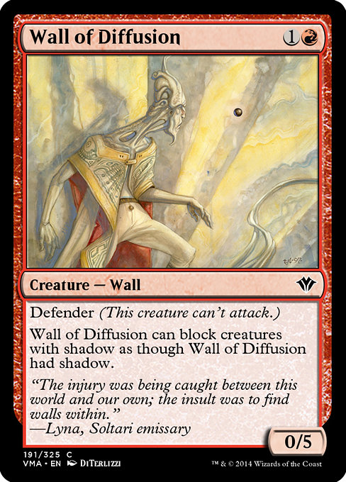 Wall of Diffusion - Vintage Masters Common Card
