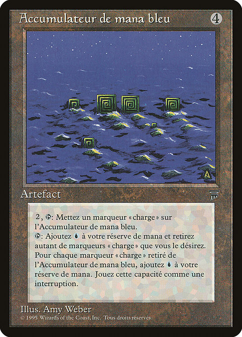Blue Mana Battery - Renaissance Uncommon Card