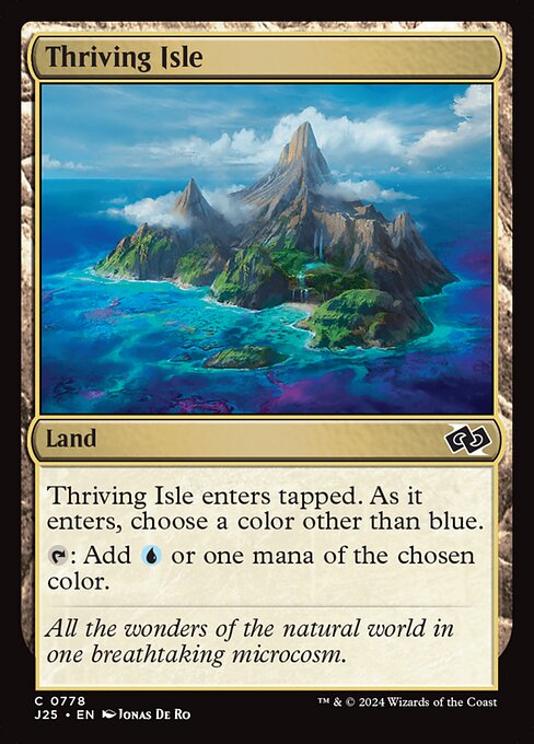 Thriving Isle - Foundations Jumpstart Common Card