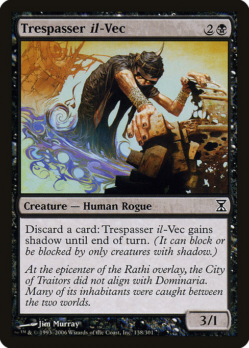 Trespasser il-Vec - Time Spiral Common Card