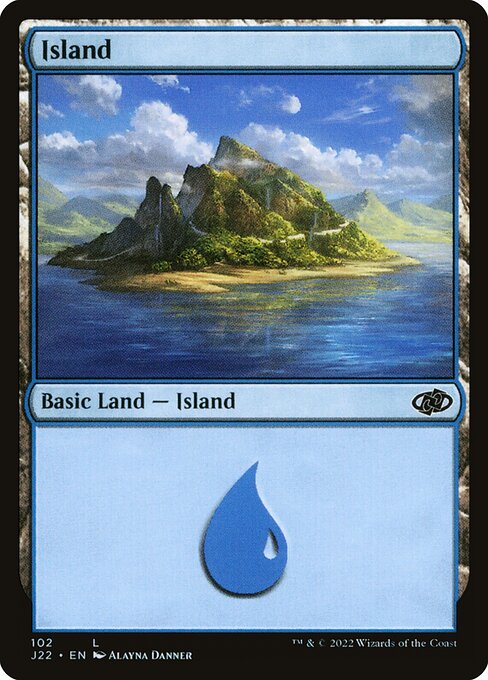 Island - Jumpstart 2022 Common Card